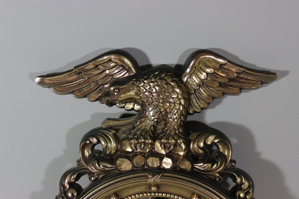 Espejo convexo de estilo federal americano de águila - Catawiki