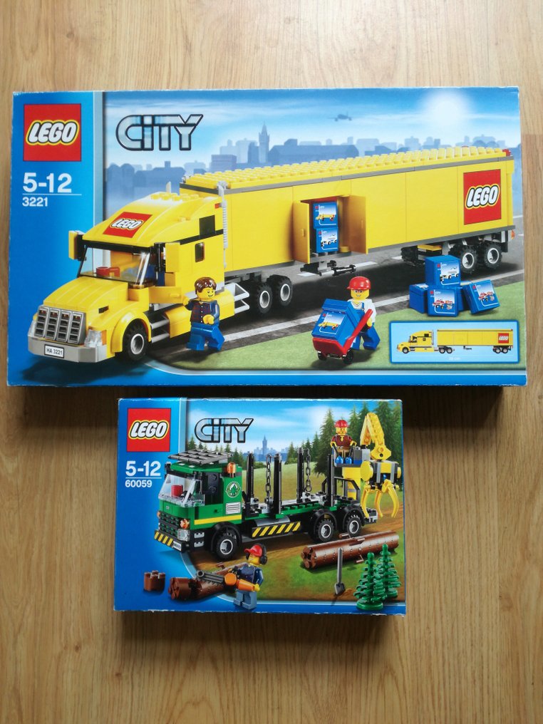 human resources recovery Sidewalk LEGO - City - 3221 + 60059 - Lorry LEGO City Truck + - Catawiki
