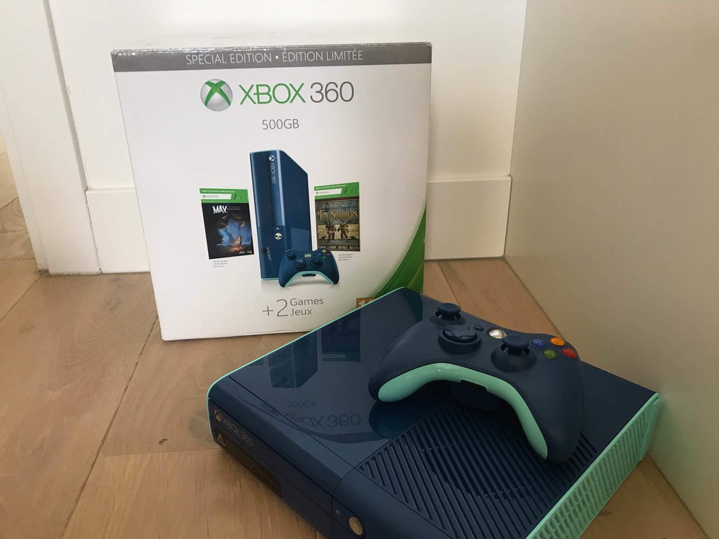 Come up with mordant buffet Xbox 360 special limited blue edition - Konsola - Catawiki