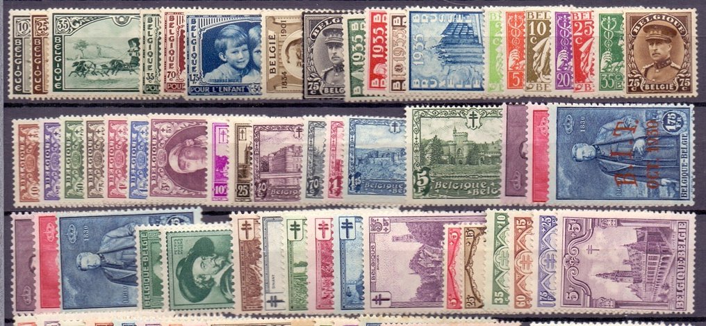 Belgium 1925/1939 32 complete issues Catawiki