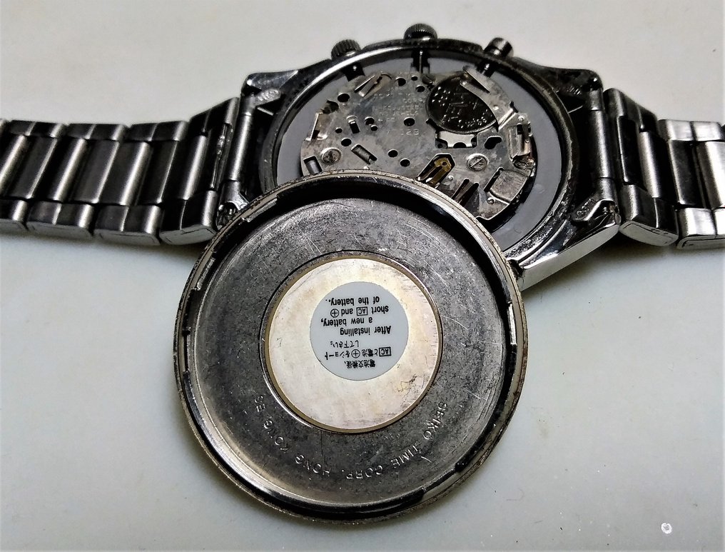 Seiko - Chronograph Panda dial - 7T32-7C60 - Men - - Catawiki