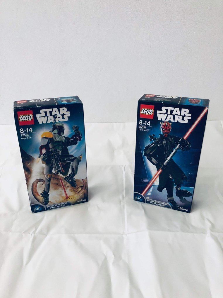 Relajante preposición lanzamiento LEGO - Star Wars - Darth Maul 75537, Boba Fett 75533 - Catawiki