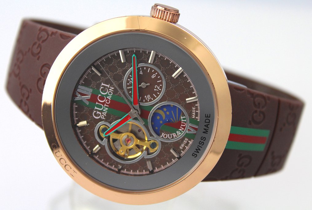Emotie oogopslag Romanschrijver Gucci - Automatic "NO RESERVE PRICE" Swiss Made - Pantcaon - Catawiki
