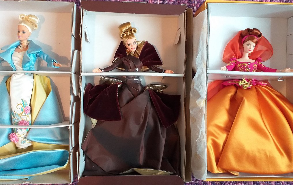 Mattel - Haute Couture - 3 Barbies - 1990-1999 - Catawiki