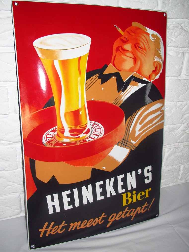 Heineken brouwerij - Heineken, bier het meest getapt, - Catawiki