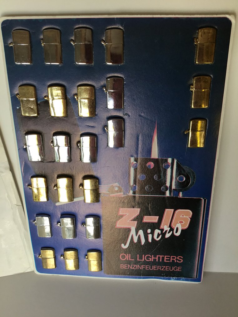 zippo Z-16 Micro - Sammler Artikel-Vintage Werbehalter von - Catawiki