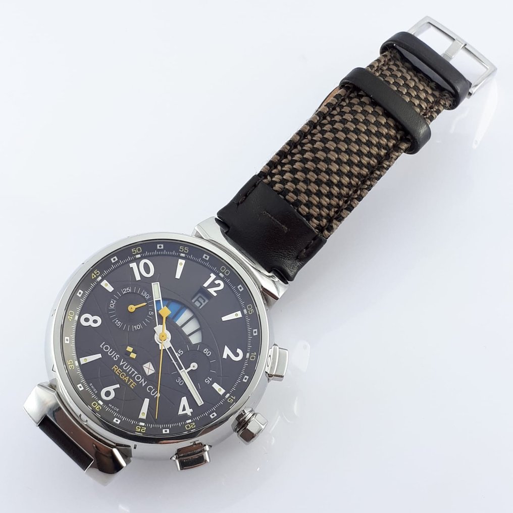 Louis Vuitton Tambour Lv Cup Regate Auto Chrono Flyback Catawiki