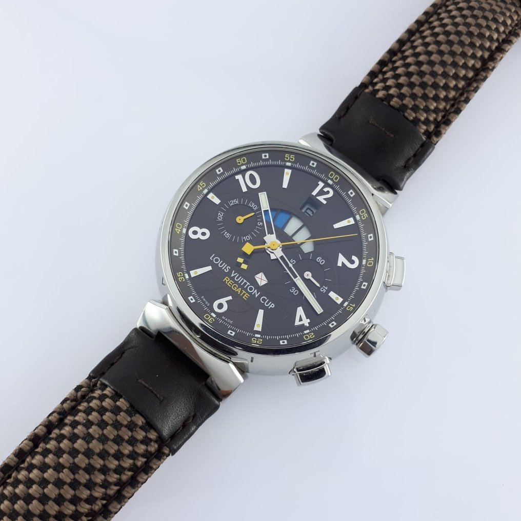 Louis Vuitton Tambour Lv Cup Regate Auto Chrono Flyback Catawiki