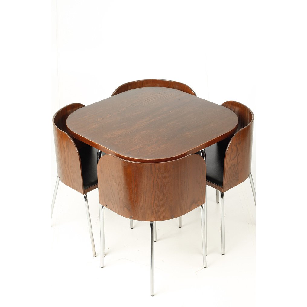 Vestiging voorkant hebben Sandra Kragnert - Ikea - Dining table, Dinner chair (5) - - Catawiki