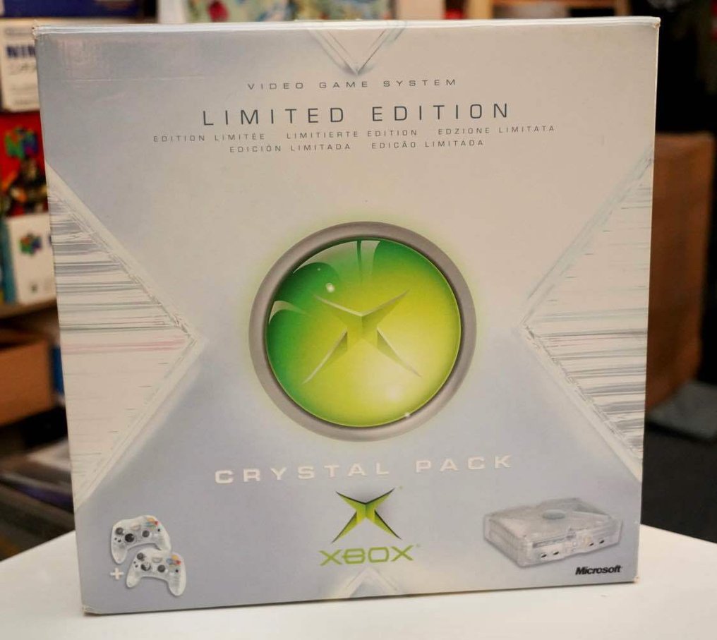XBOX Classic Crystal Pack Limited edition - Console - In - Catawiki