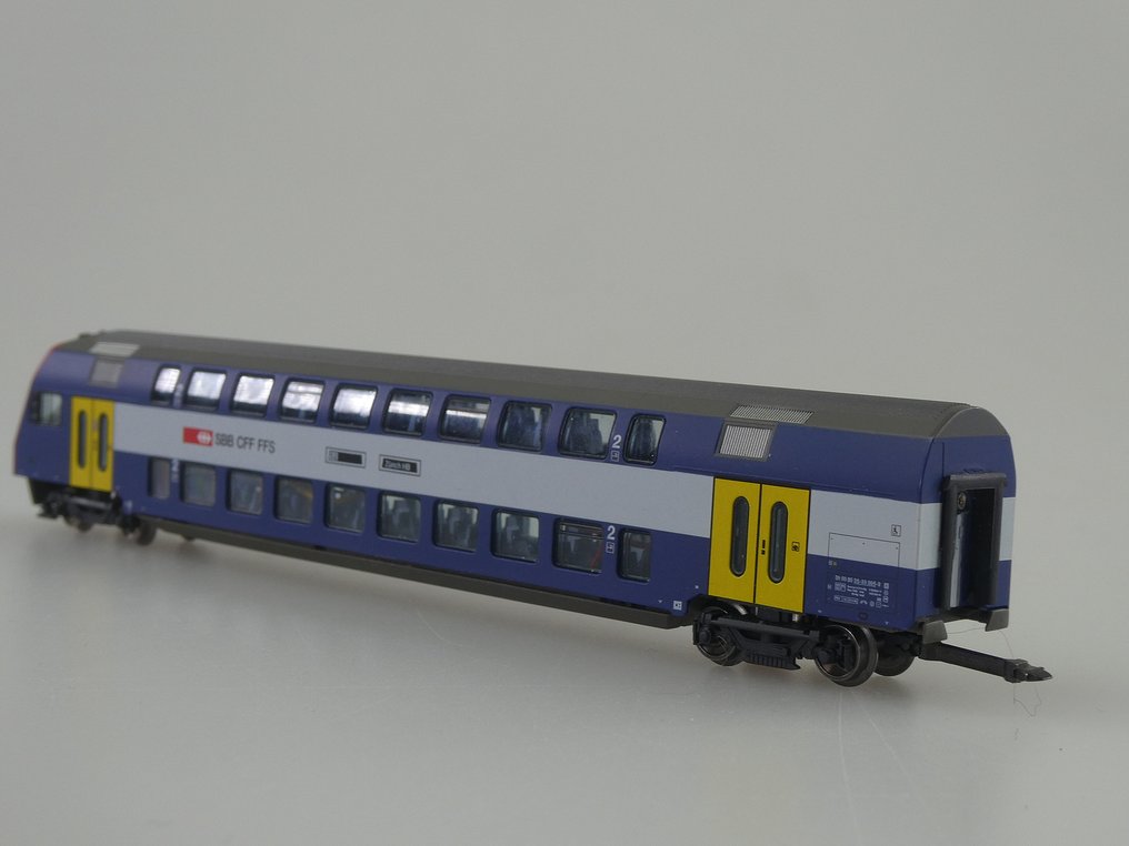 Fleischmann 7753 8153 8154 8155 SBB Re450 制御客車 2階建て