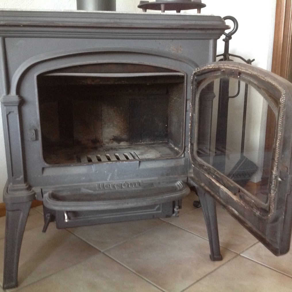 Alice aanvulling gunstig Hergom - Wood stove (3) - cast iron / soapstone - Catawiki