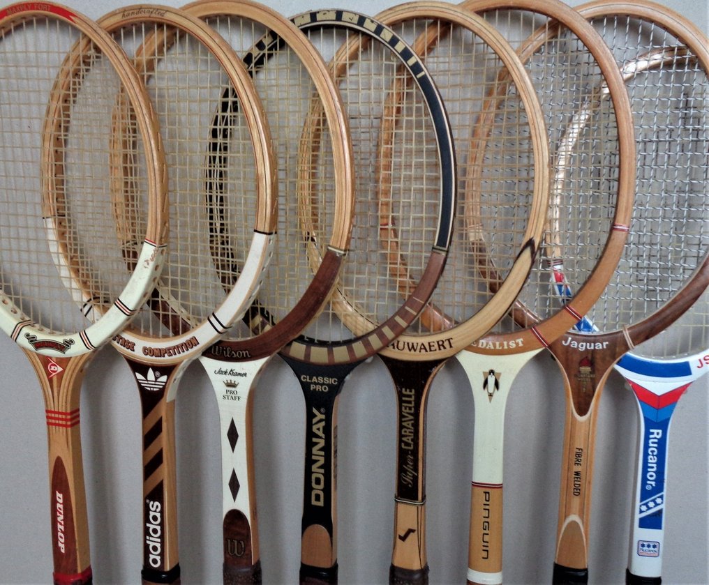 Dunlop - - - etc. - Tennis Rackets - Catawiki
