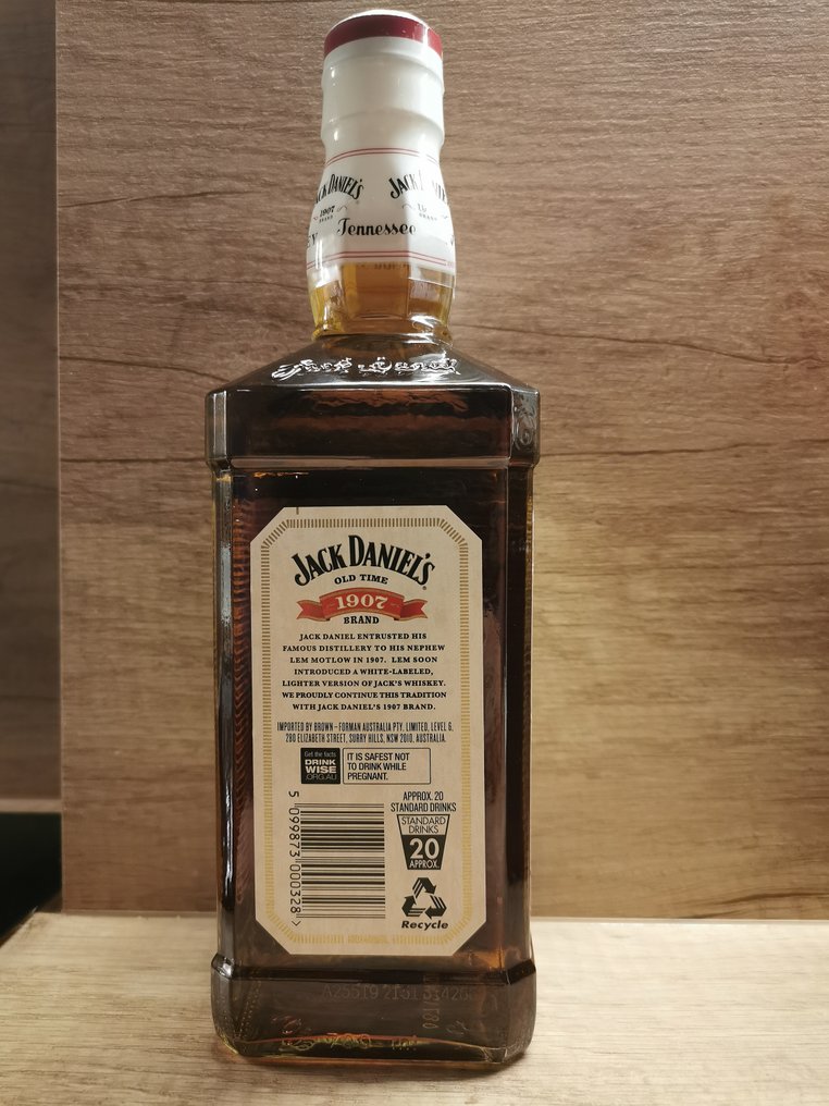Jack Daniel's 1907 - White Label Australia exclusive - - Catawiki