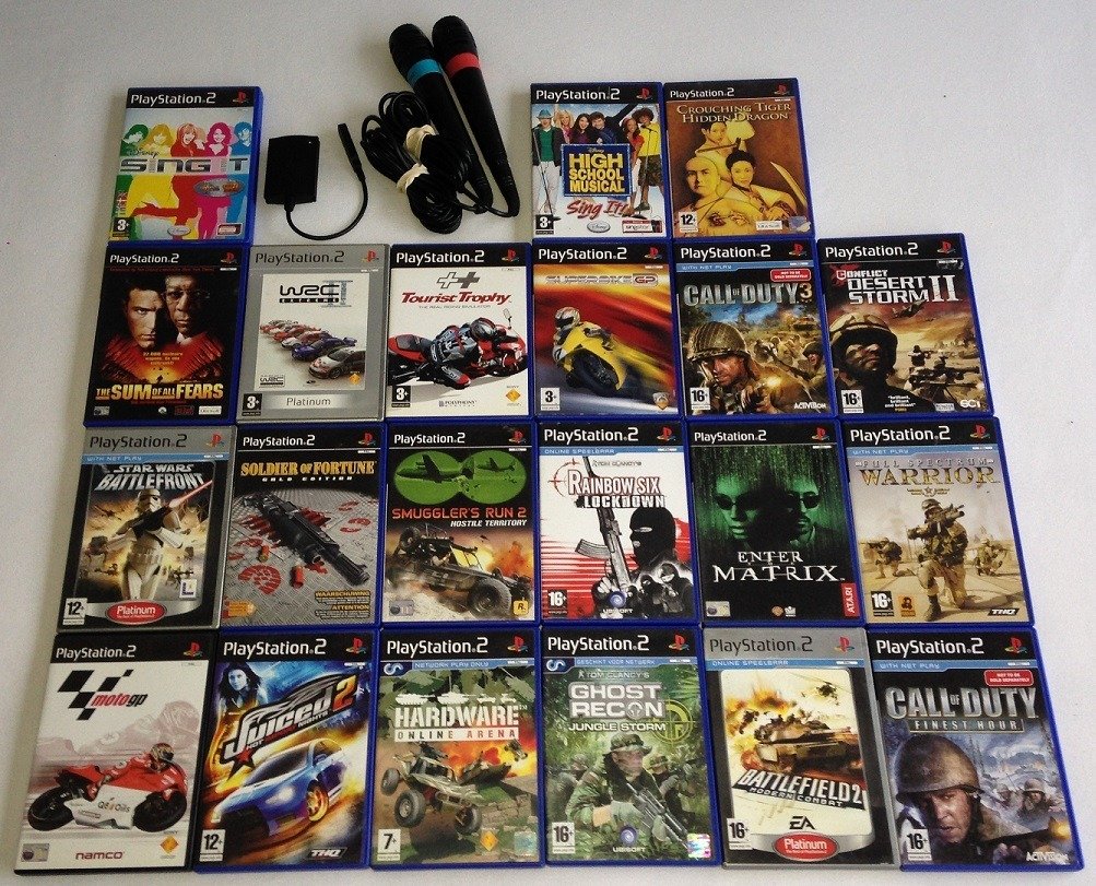 Sony 21 Playstation / PS2 games - Catawiki
