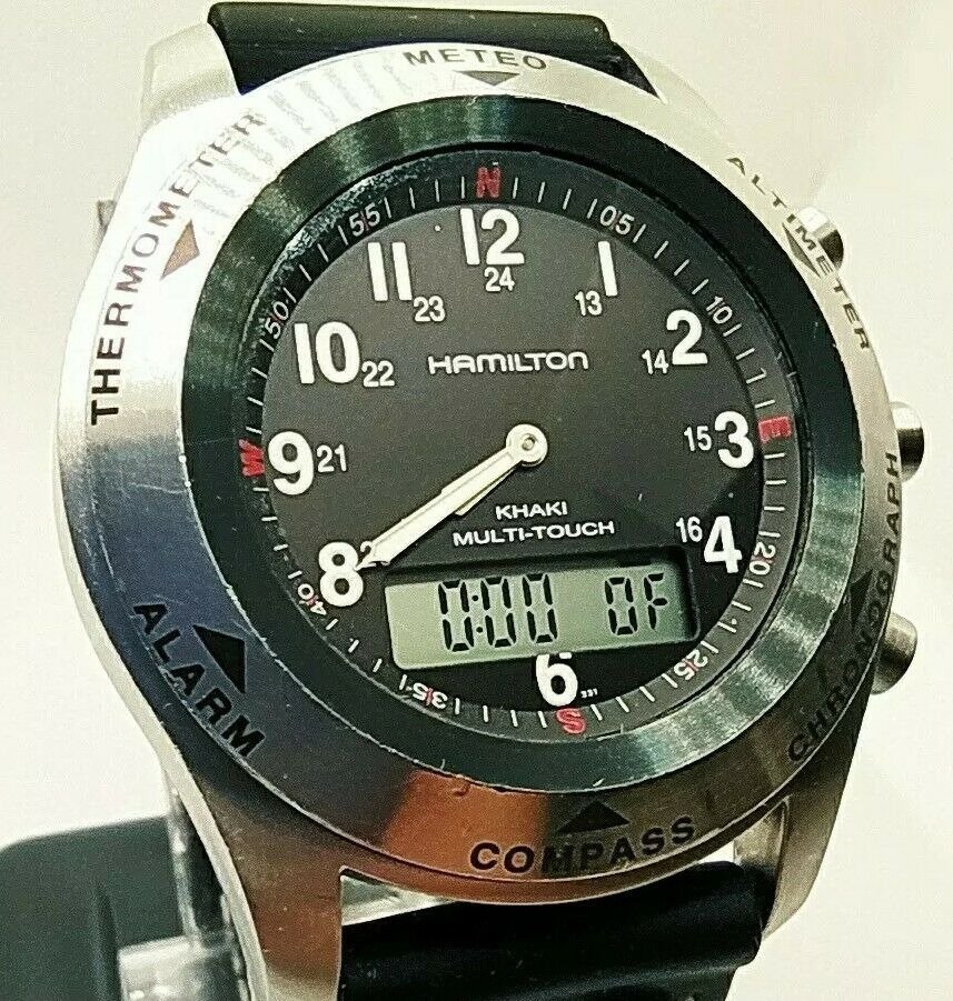 Hamilton khaki multi touch Clearance