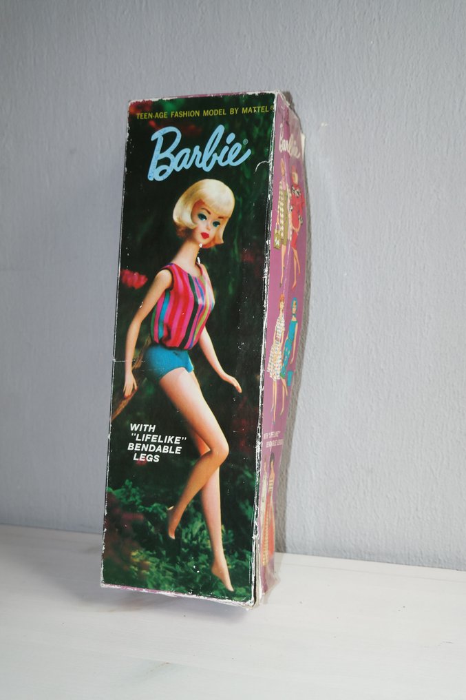 geroosterd brood Trolley eigendom Barbie - Mattel Japan - Doll Barbie pop 1958 in originele - Catawiki