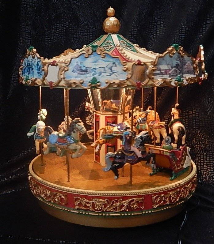 MR.CHRISTMAS - Large vintage Christmas carousel (1) - - Catawiki