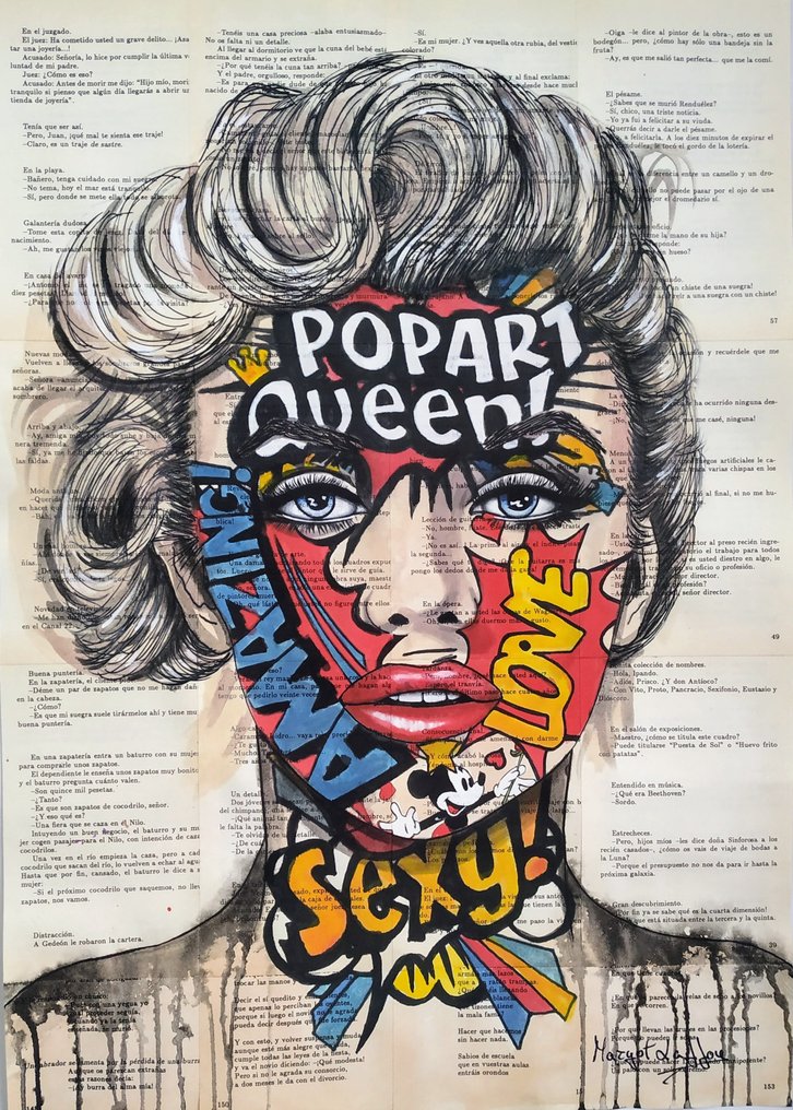 Margot Laffon - Pop art Queen - Catawiki