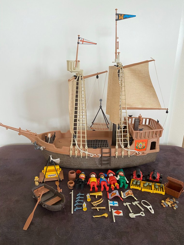 lån værdighed Modtager Playmobil - Pirates - 3550 - Pirate ship - 1970-1979 - - Catawiki