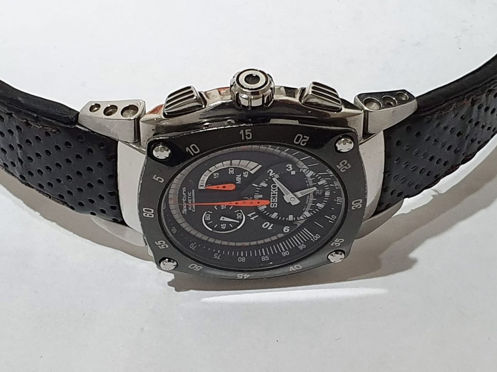 Seiko - sportura kinetic chronograph - 7L22A - Men - - Catawiki