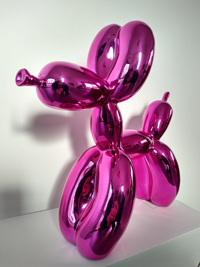 Eed pad Klagen Jeff Koons ( after ) - Balloon Dog (Pink) - Catawiki