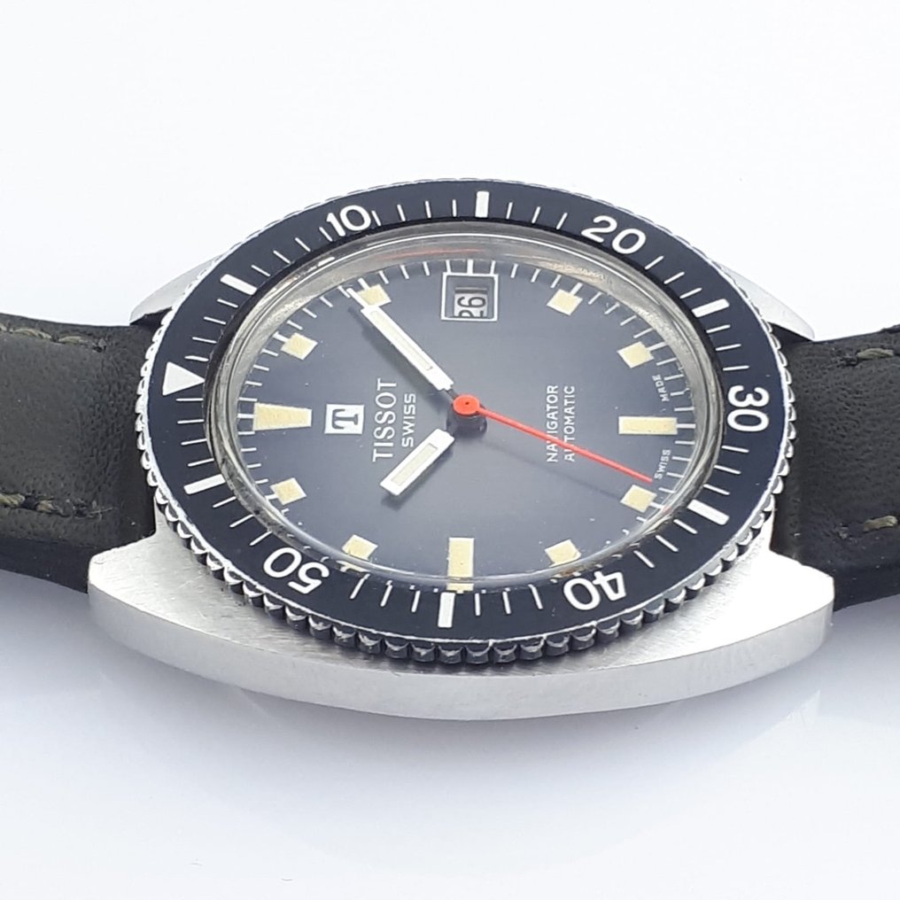 Tissot - Navigator Automatic - Vintage Diver - "NO RESERVE - Catawiki