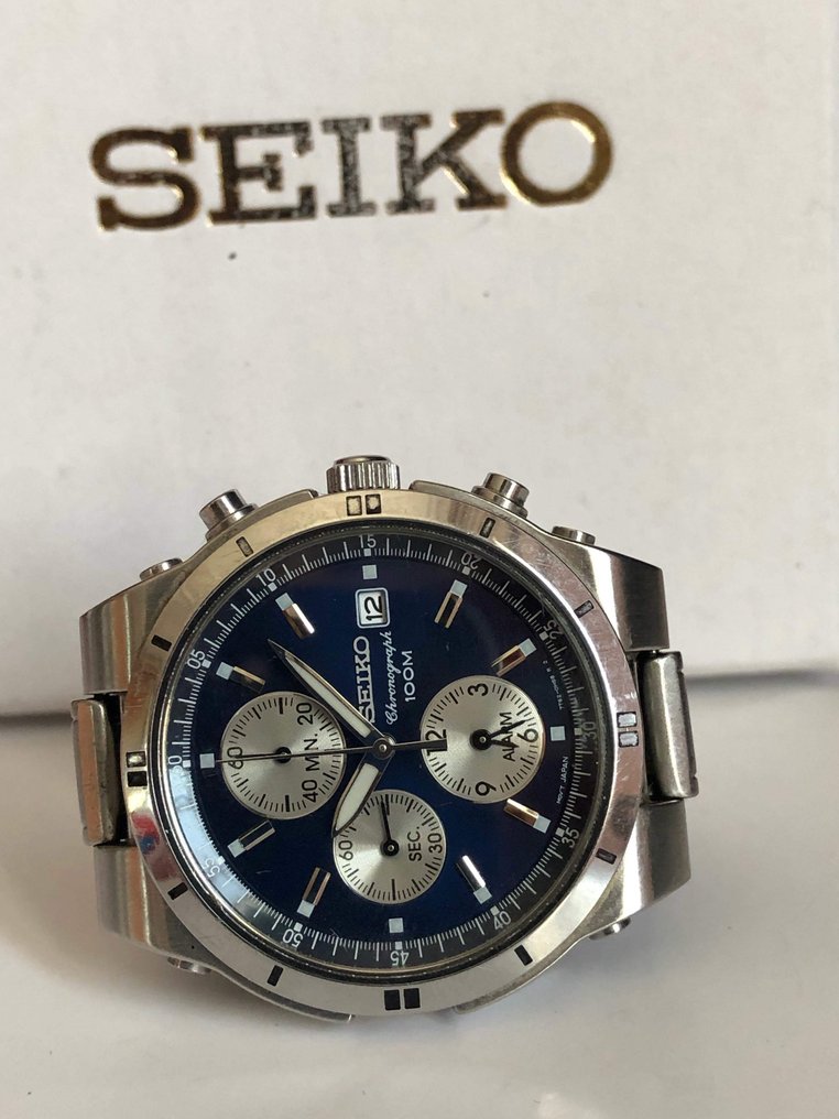Seiko - Chronograph Alarm Luxury - 7t62 0fy0 - Men - - Catawiki
