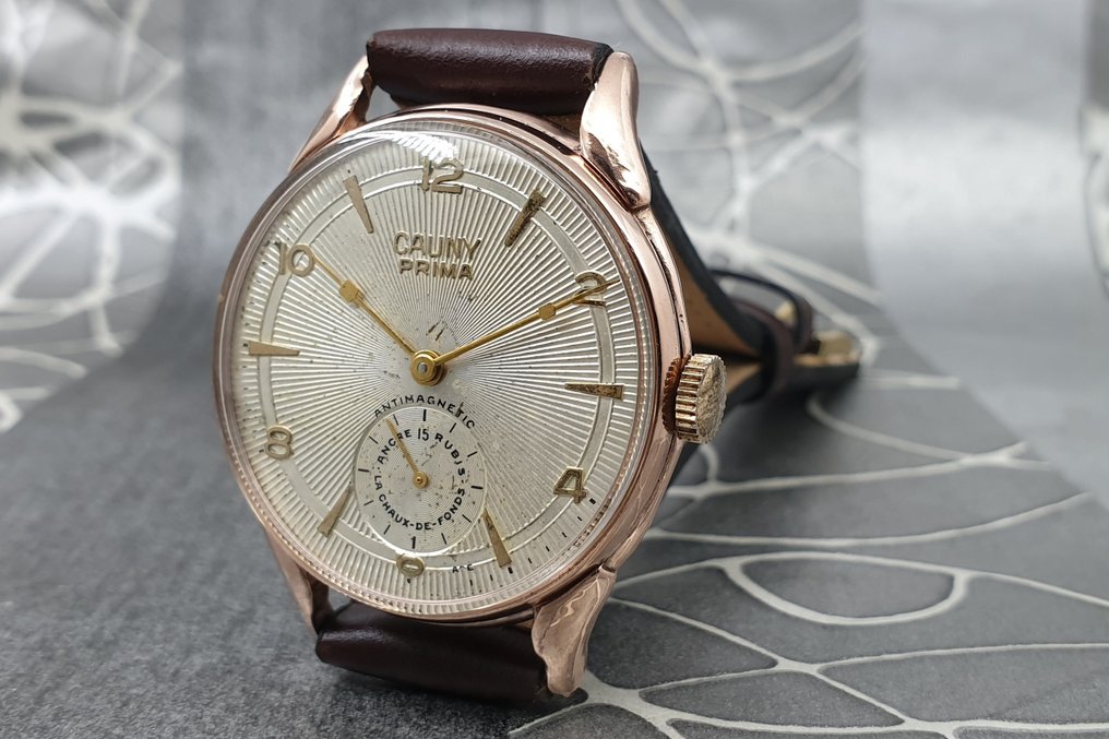 reloj Vintage 1940 Cauny PRIMA ETA 853 