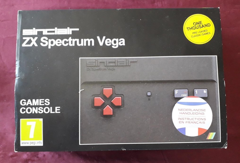 1 Sinclair ZX Spectrum Vega - 游戏控制台(1000) - 带原装盒- Catawiki