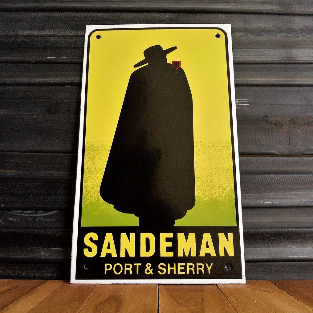 Garnier co ltd the house of sandeman g massiot enamel sign