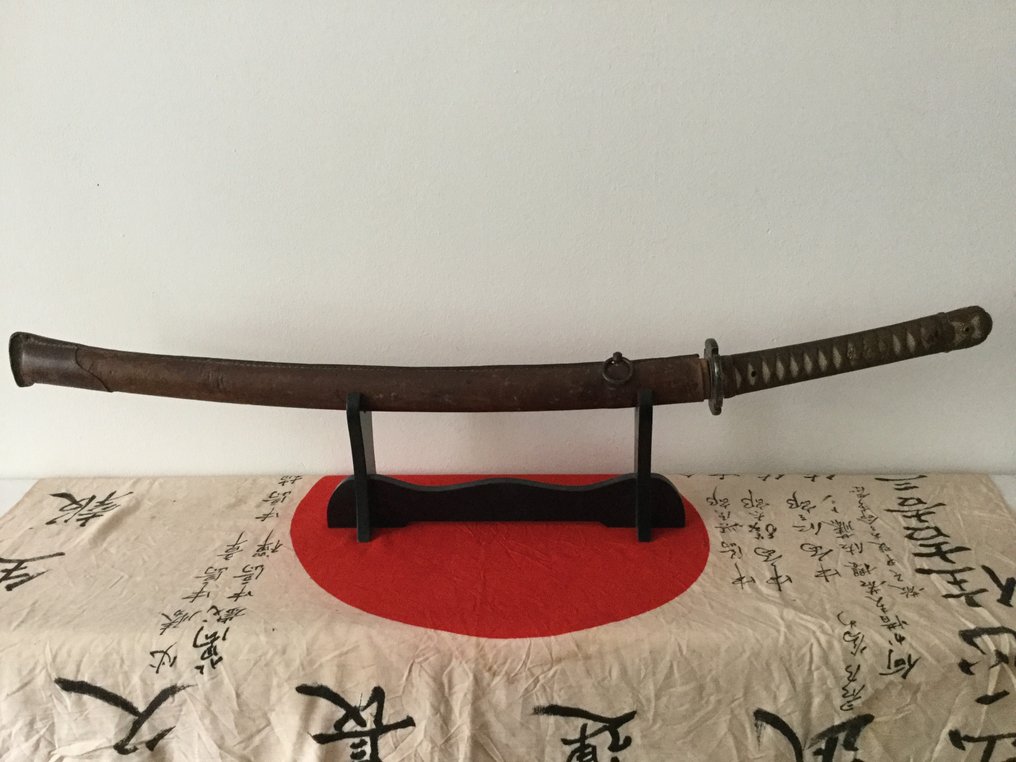 Vibrere serie Messing WW2 imperial Japanese Officers Chisa Katana WO2 - Signed - Catawiki