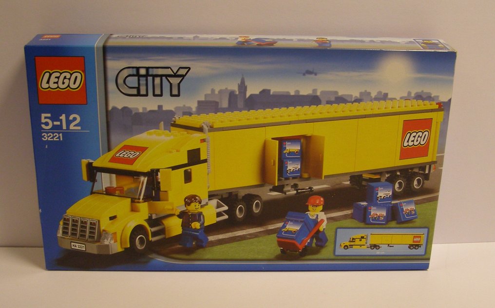 Broom Immigration To meditation LEGO - City - 3221 - Truck - Lego - Catawiki