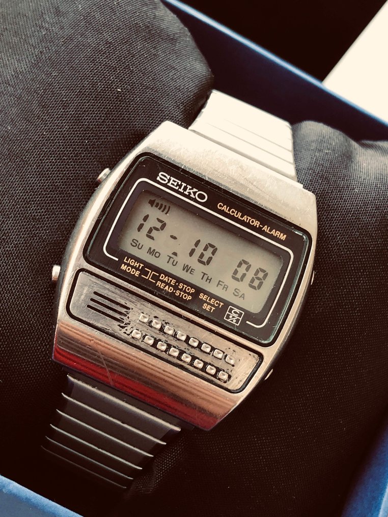 Seiko - digital LCD calculator watch 1980's - C359-5000 - - Catawiki