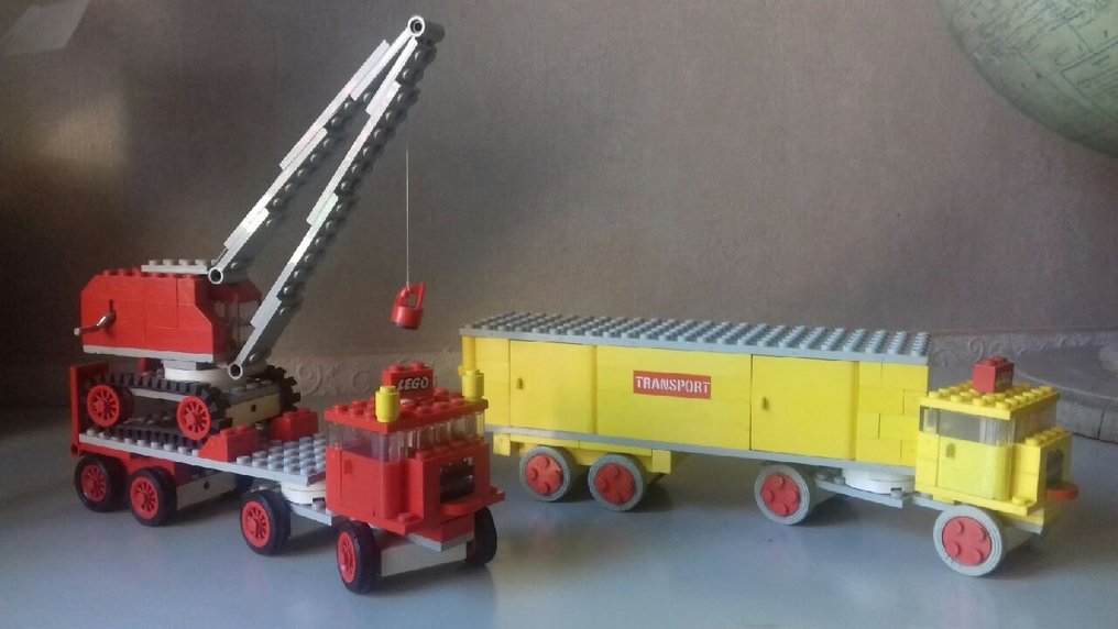 Ungkarl forklare Perfervid LEGO - Vintage - Lego 335 transport truck + Lego 337 Truck - Catawiki