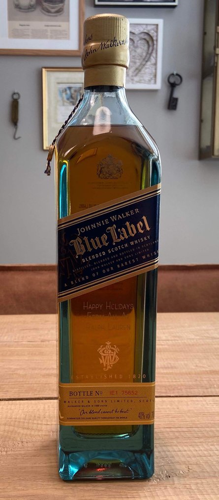 Johnnie Walker Blue Label - Engraved for Ralph Lauren ...