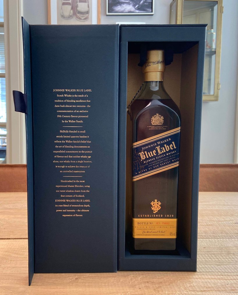 Johnnie Walker Blue Label - Engraved for Ralph Lauren ...