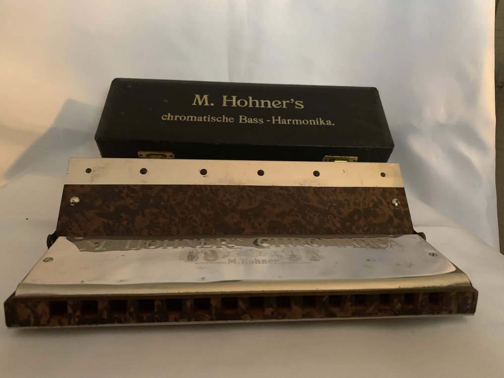 Hohner Bass Harmonica 264 G Chromatic harmonica Catawiki
