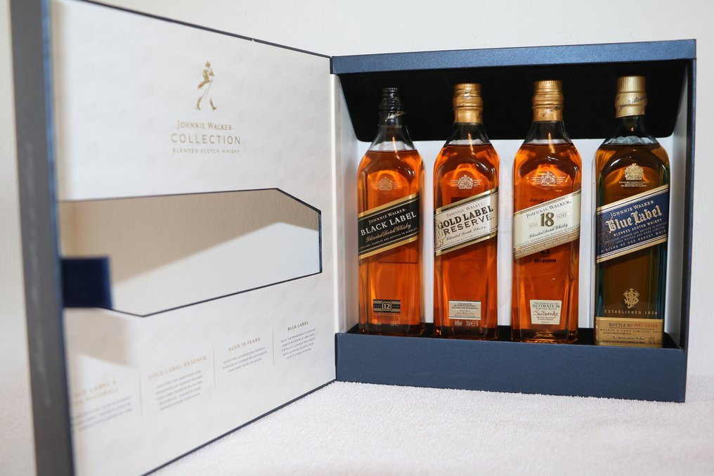 Johnnie Walker The Collection: Black Label, Gold Label - Catawiki