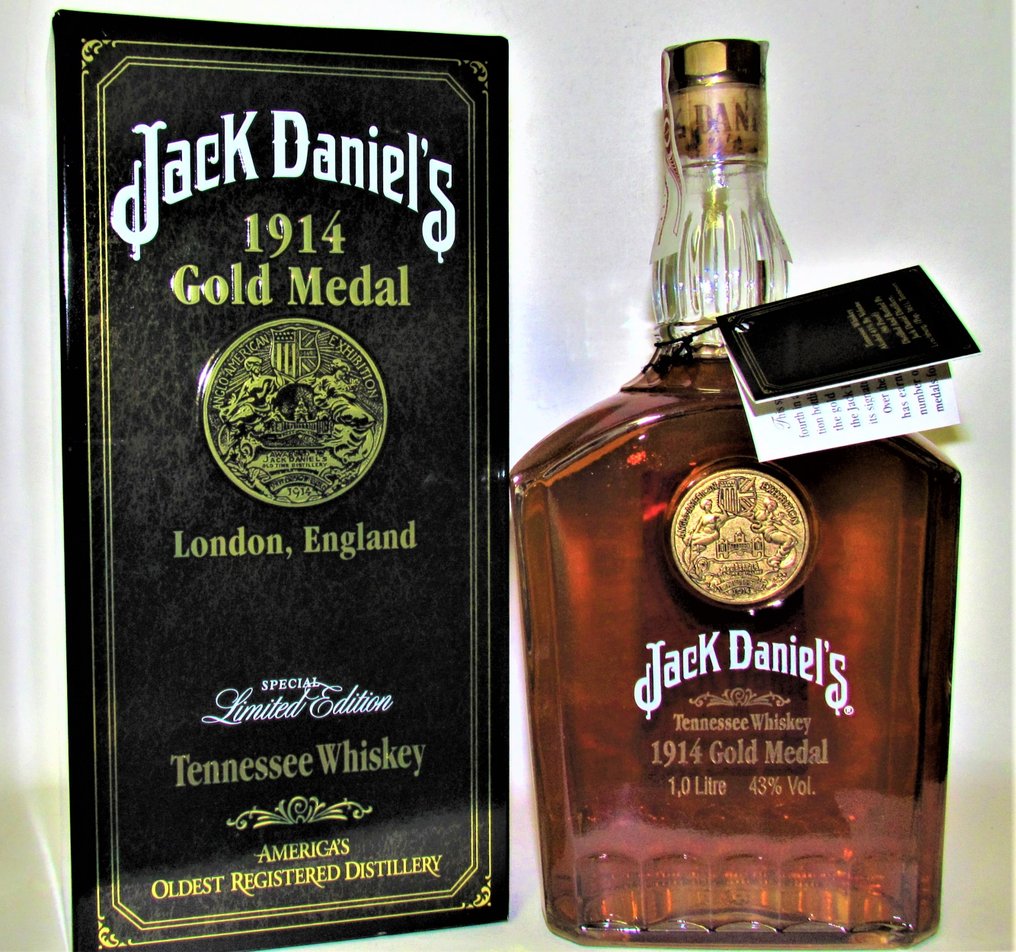 Jack Daniel's Gold Medal 1914 - Original bottling - b. - Catawiki