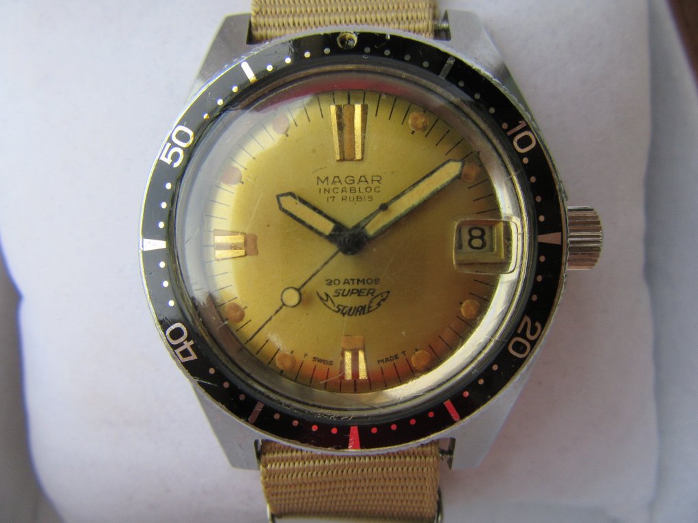 MAGAR - Super Squale Supermatic Diver - Heren - 1960-1969 - Catawiki