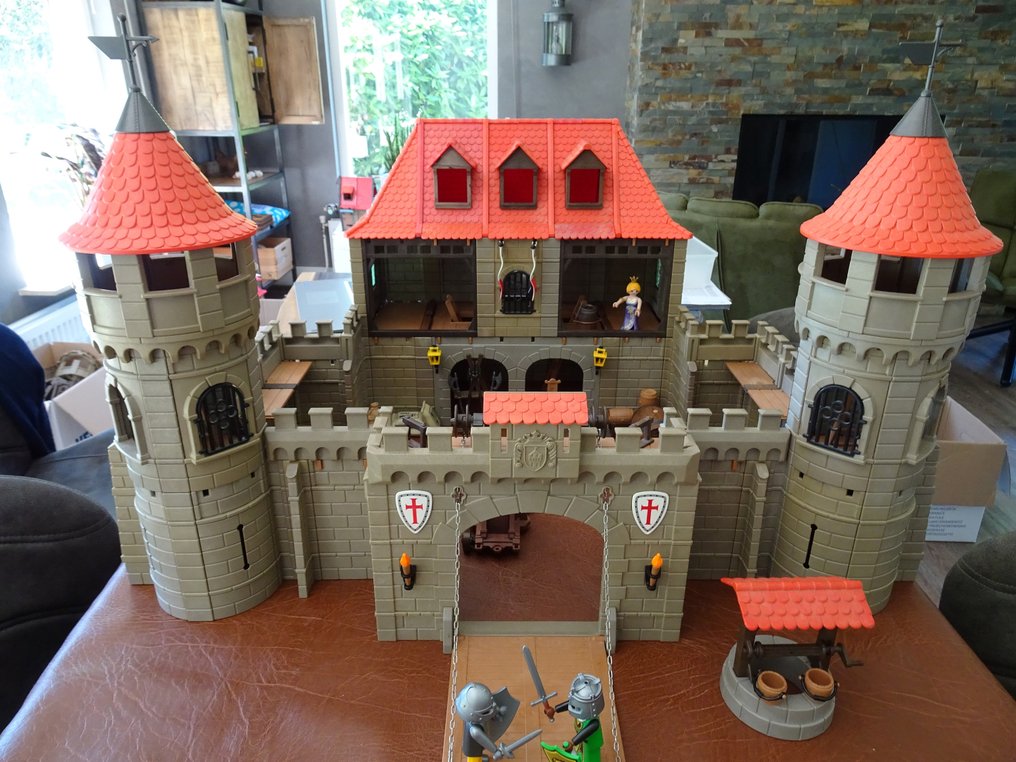 playmobil - groot kasteel castle - 1980-1989 - - Catawiki