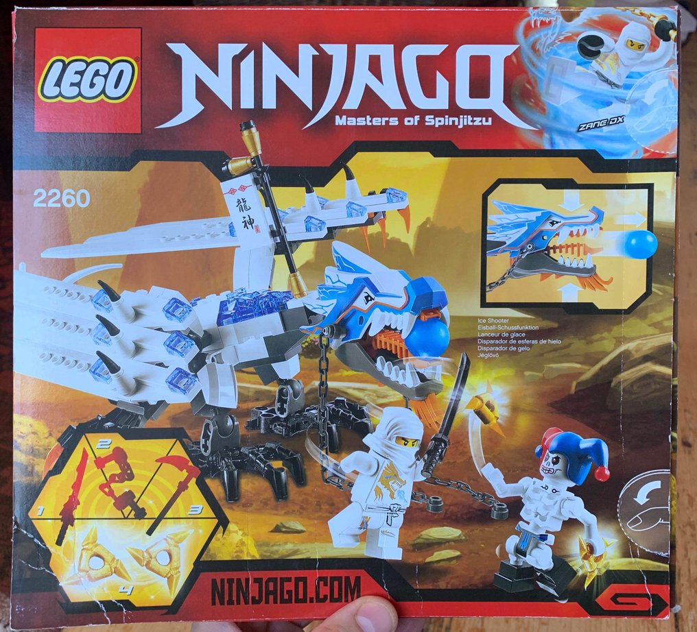 LEGO - - 2260 - Ice dragon Lego Ice Dragon Attack - Catawiki
