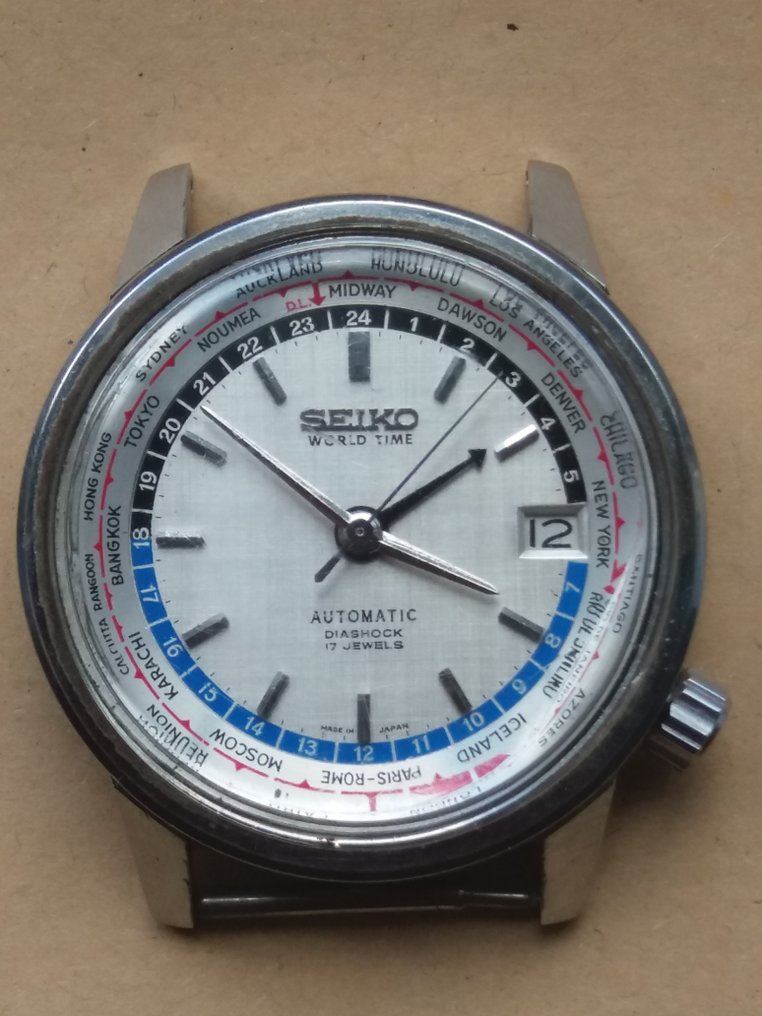 Seiko - 1964 Tokyo Olympics World Time Watch. - 6217-7000 - - Catawiki