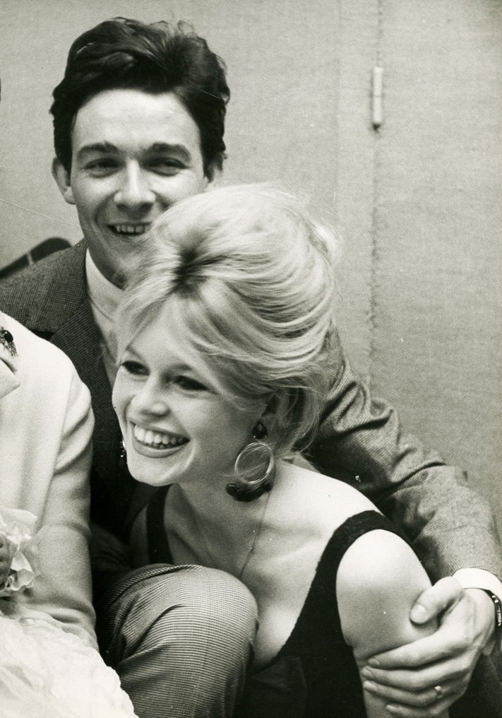 Brigitte Bardot With Jacques Charrier And Their Son Nicolas-Jacques ...
