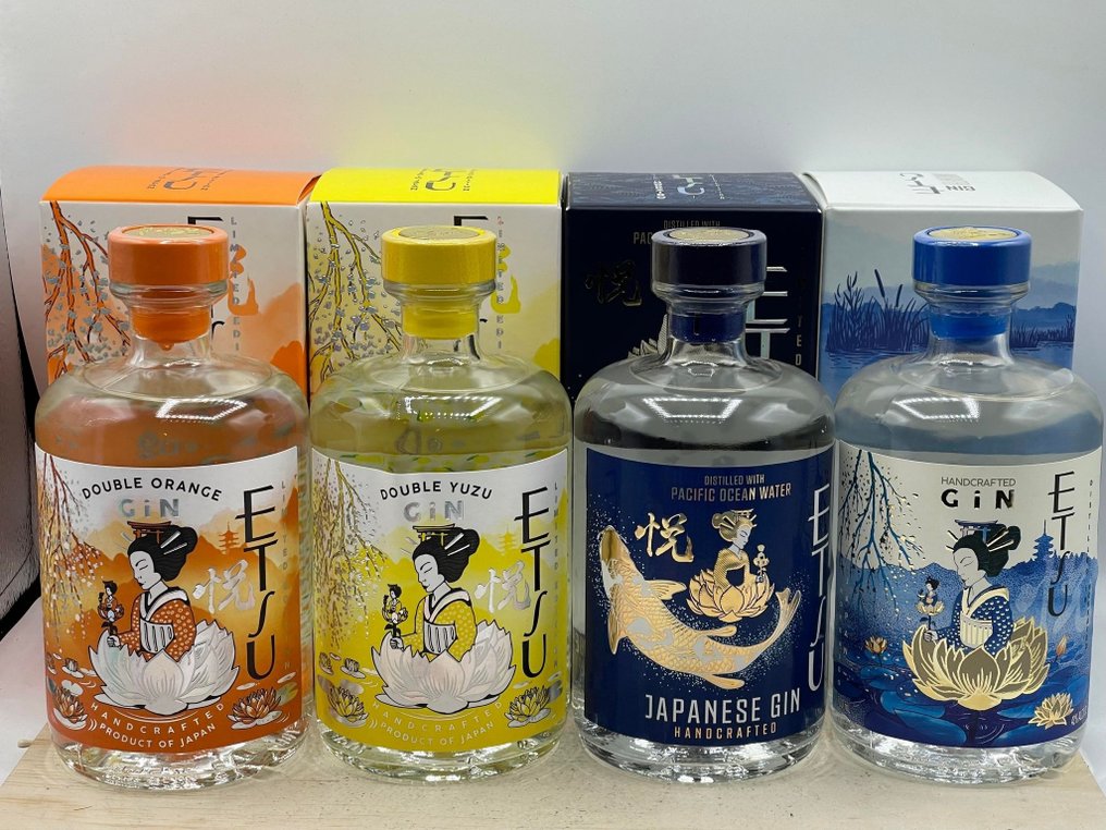 Etsu Japanese Gin Double Orange + Double Yuzu + Pacific Ocean Water