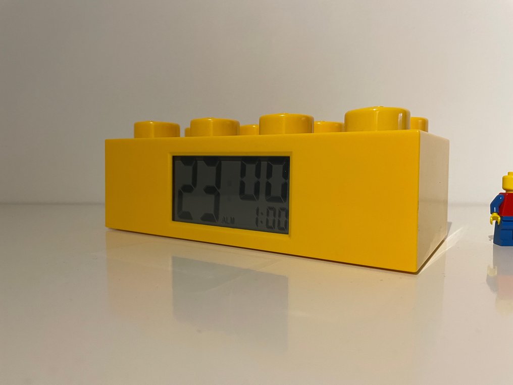 Lego brick sales alarm clock
