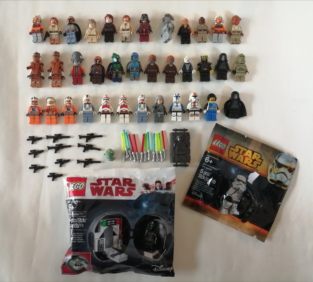 . Afscheid verbrand LEGO - Star Wars - Mini figures Mini figures & packs - Catawiki