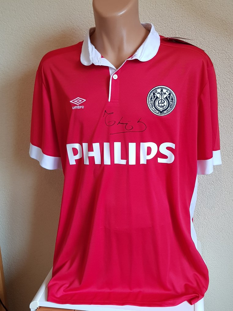 Leed Helemaal droog hier PSV limited Edition Heritage shirt (old PSV logo) - - Catawiki