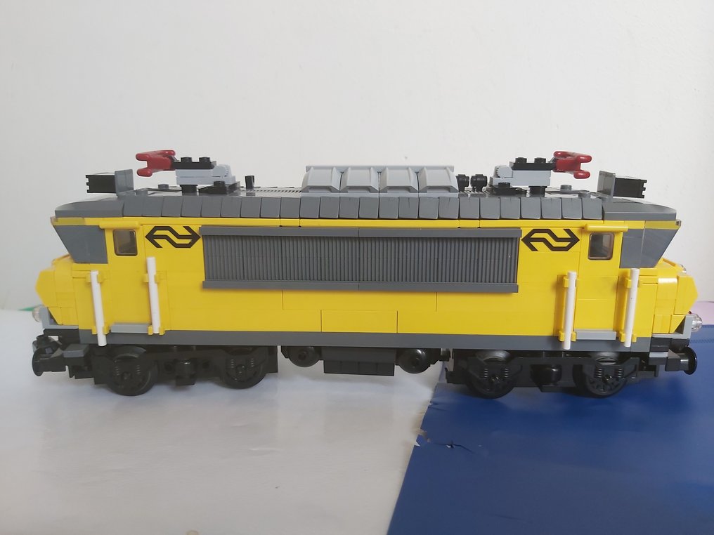 Draad mout Denemarken Lego Blokbricks - Custom - NS 1600 PF - Locomotief NS 1600 - Catawiki